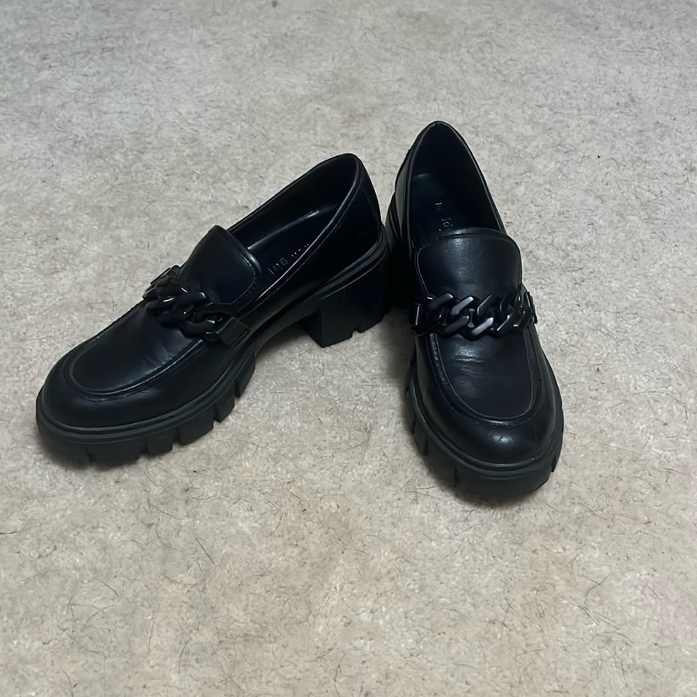 Black Madden Girl Loafers
